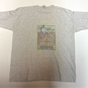 American Vintage Gray Graphic Tee Mary Englebright
